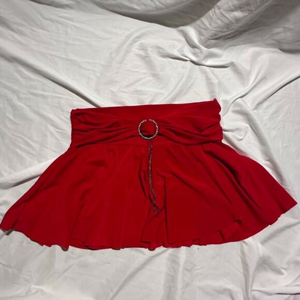 y2k mini skirt